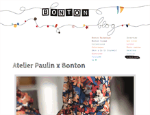 Tablet Screenshot of blog.bonton.fr