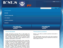 Tablet Screenshot of bonton.cz